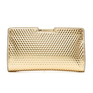 Milly gold clutch